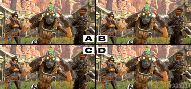 Ответы на Spot the Difference: Apex Legends